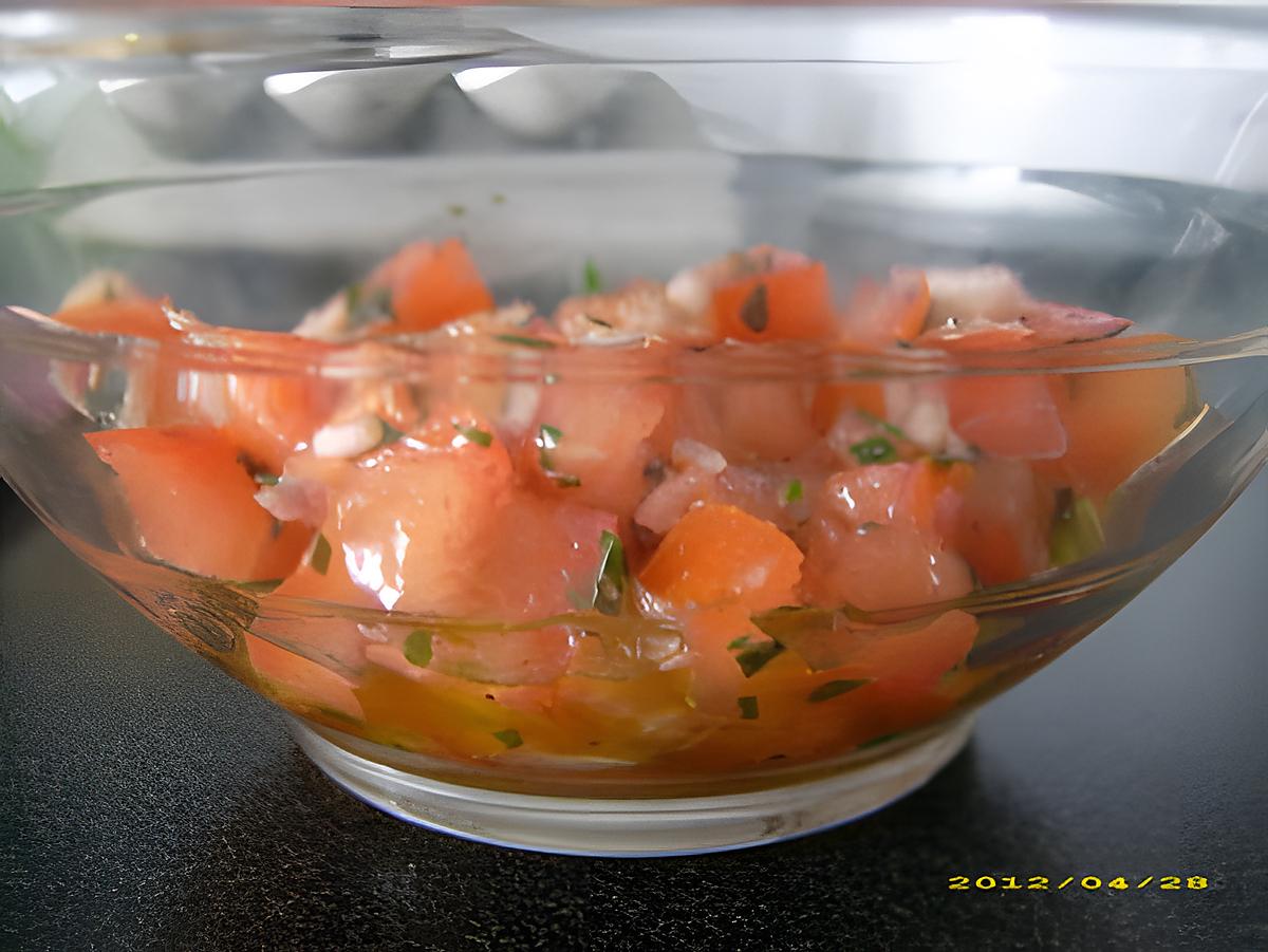 recette sauce vierge pour marinade