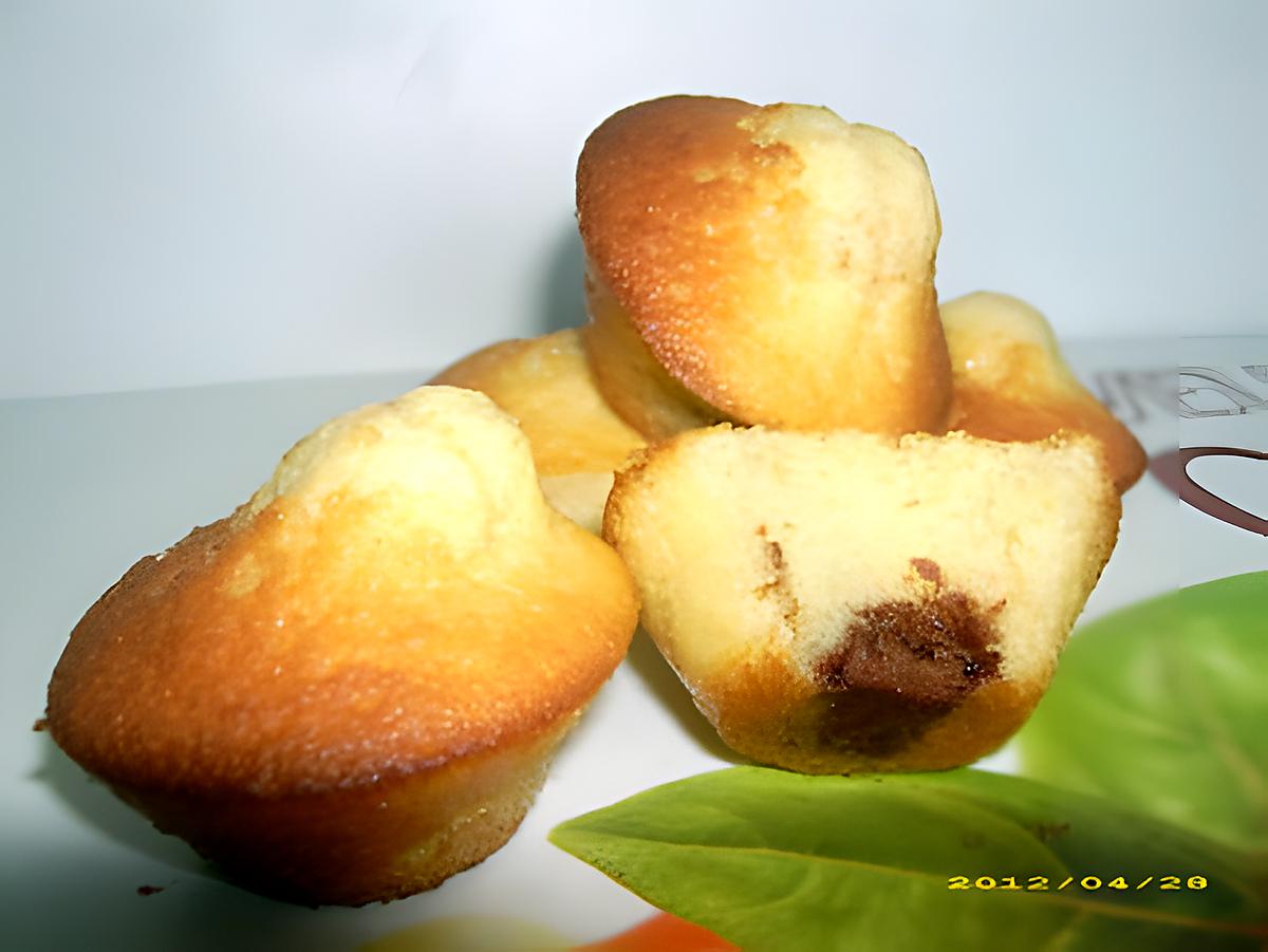 recette petits moelleux fourrés nutella