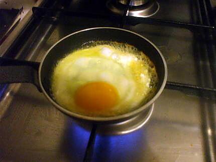 recette Plato combinado...N°4  ( Frita ...oeuf et tomates cerises...)