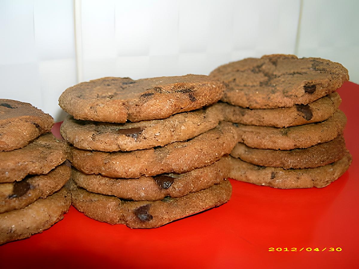 recette cookies au Nutella