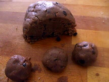 recette " Cookies au nutella de Ma Choupette"...