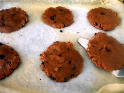 recette " Cookies au nutella de Ma Choupette"...