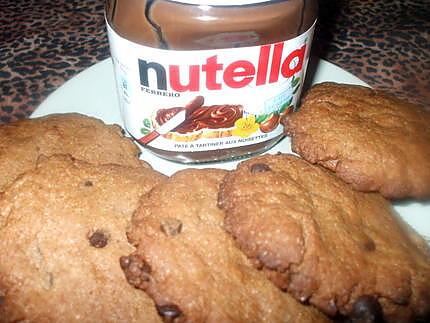 recette " Cookies au nutella de Ma Choupette"...