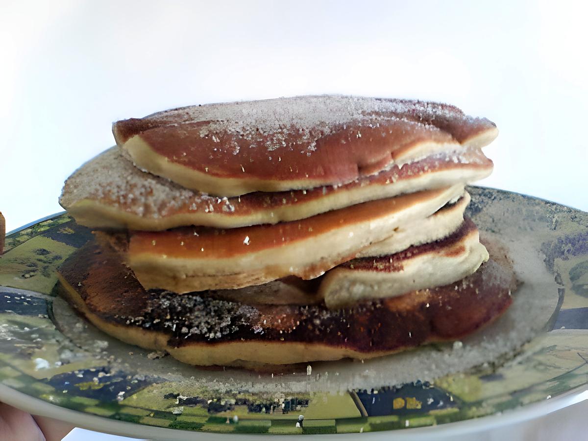 recette Mes pancakes très moelleux a la cannelle!