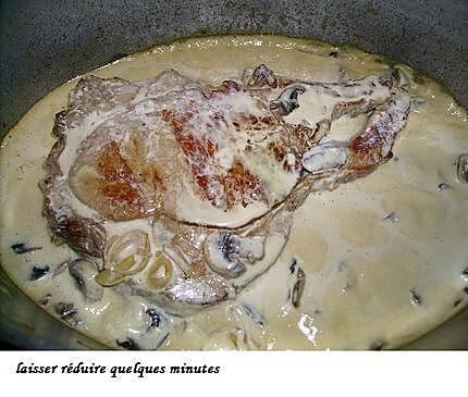 recette Côtes de veau à la moutarde