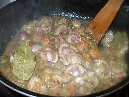 recette " Riñones al Jerez"...( Rognons de boeuf en sauce...)