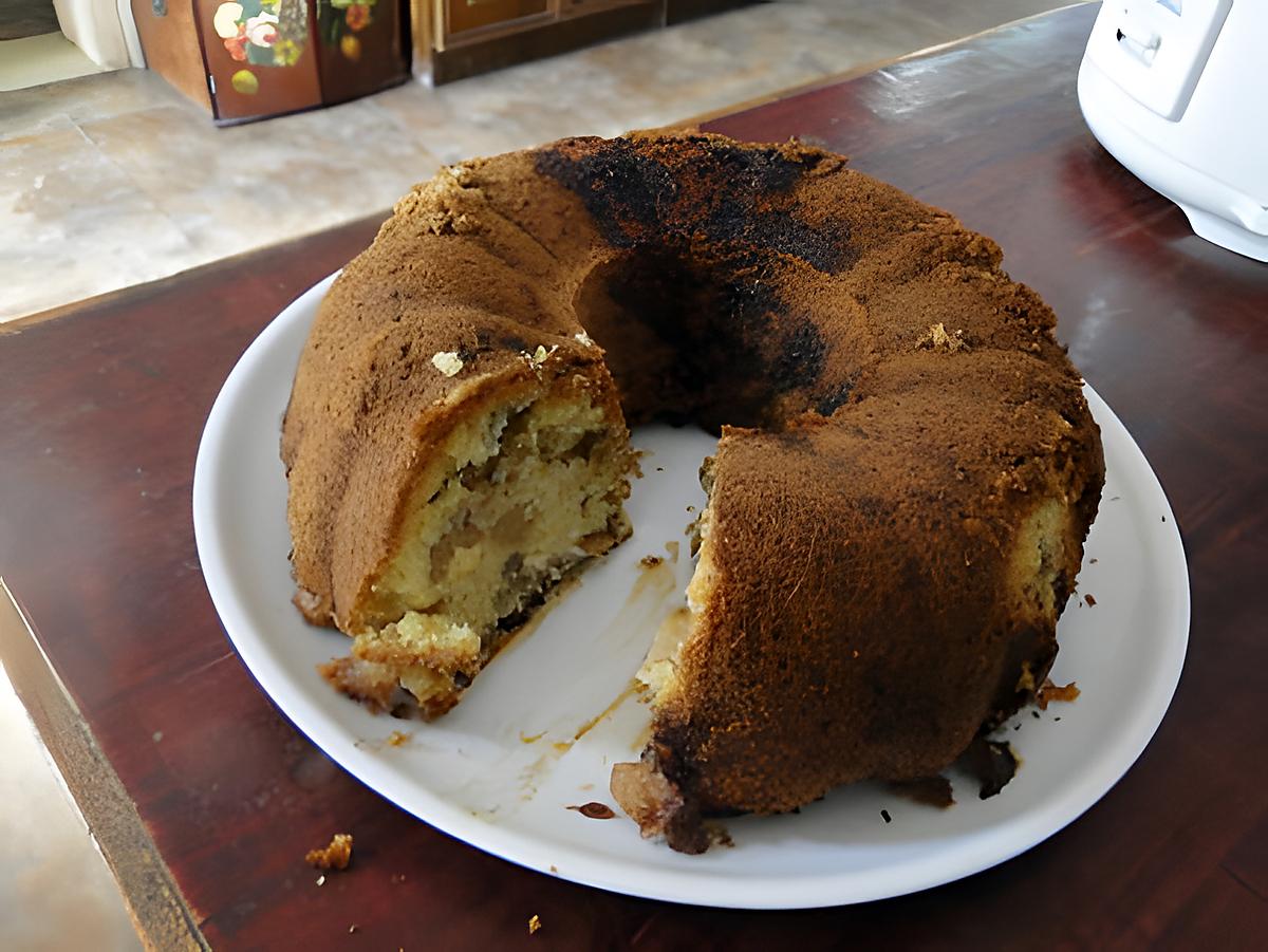 recette Gâteau moelleux aux pommes et à la cannelle