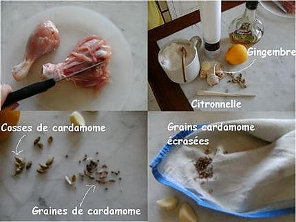 recette Pilons de poulet exotiques