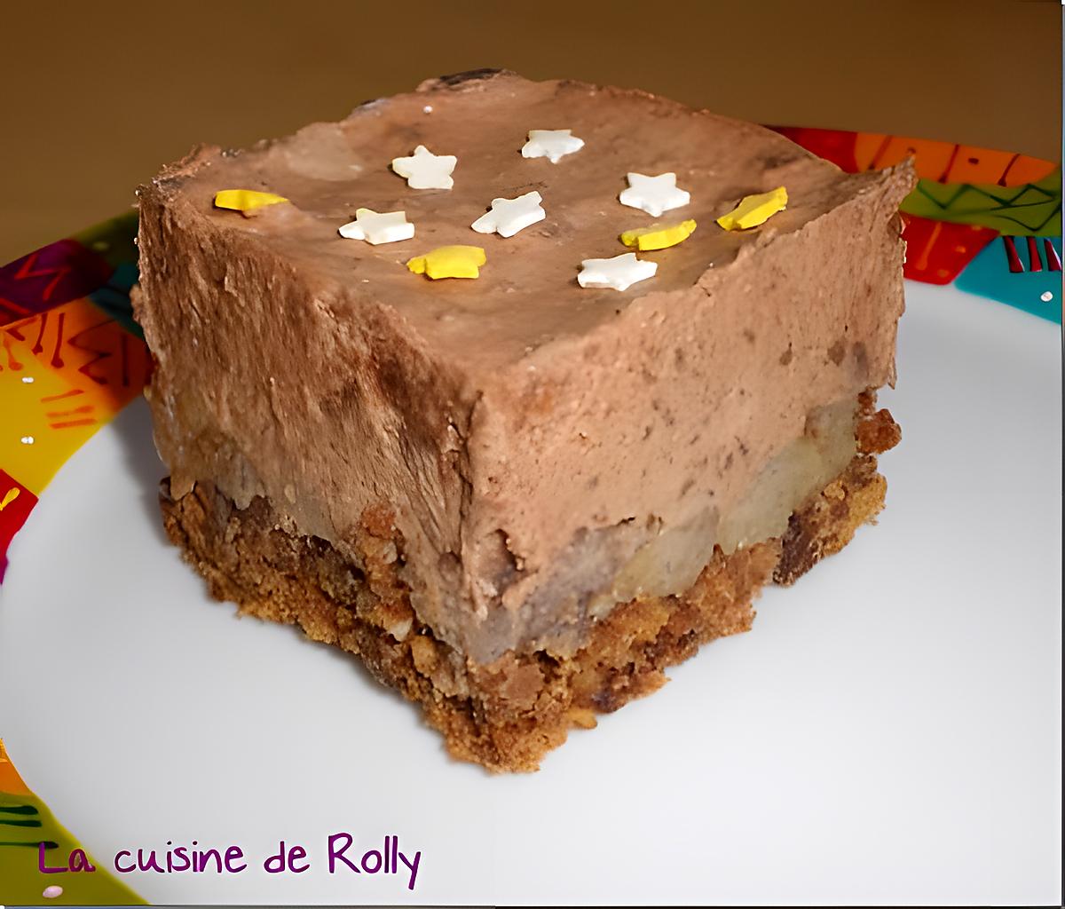 recette Cheesecake chocolat, banane, cookies sans cuisson