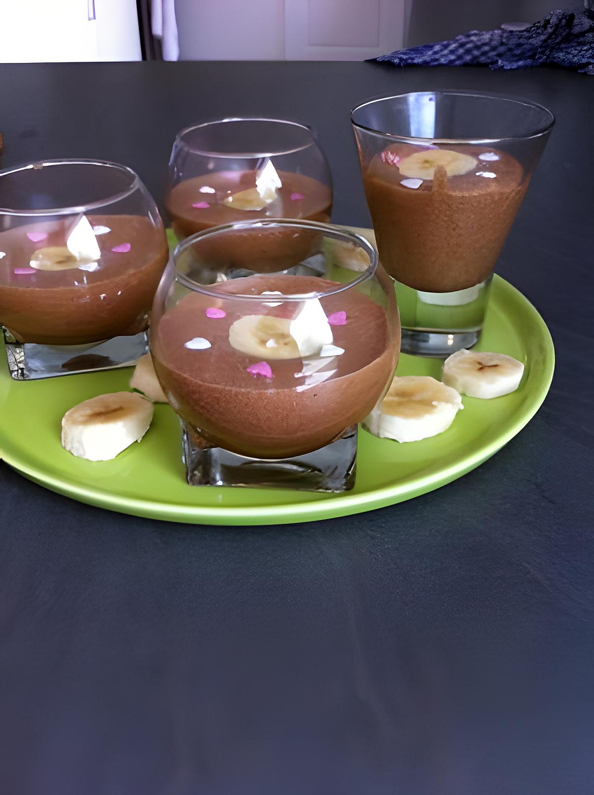 recette Mousse au chocolat express