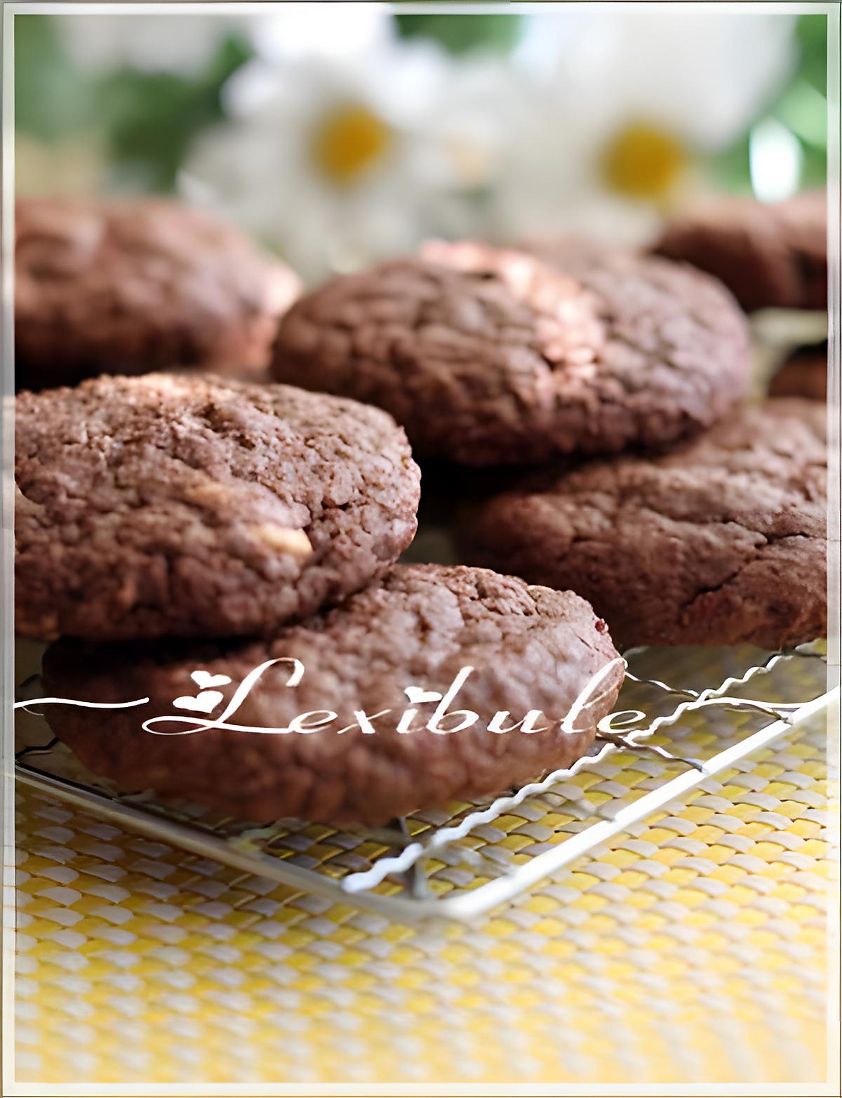 recette Biscuits-Brownies au gruau et au chocolat