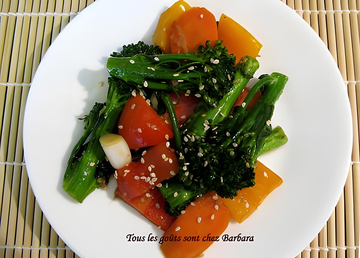recette Légumes sautés à la vietnamienne