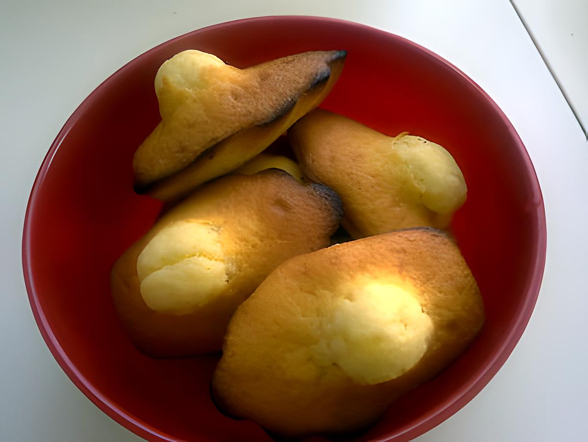 recette madeleines à la fleur d'oranger