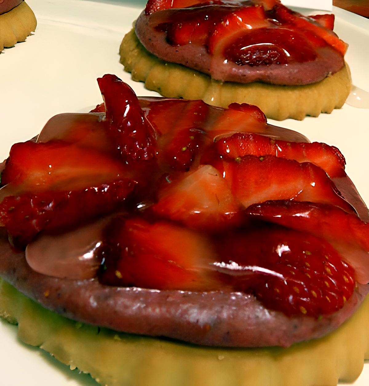 recette tartelettes à la fraise sans cuisson