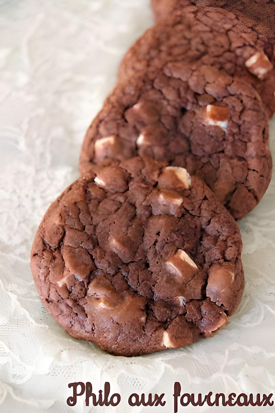 recette Cookies au chocolat "Fresh"