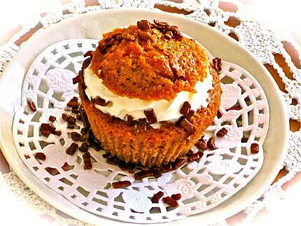 recette MUFFINS  NUTELLOISE  POUR LES FANS..