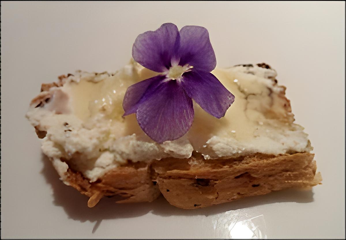 recette Idées toastées : Caprice du rucher