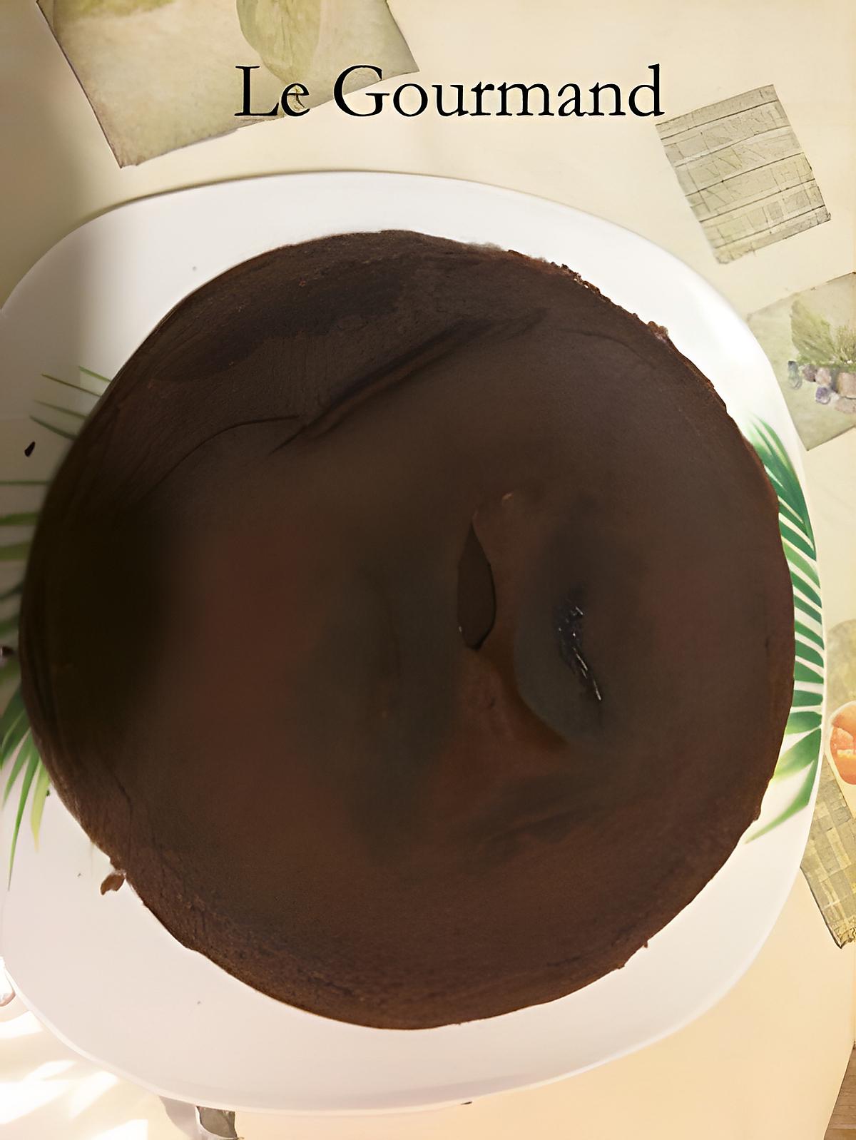 recette Moelleux au chocolat