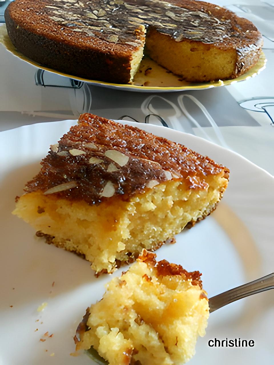 recette Gâteau orange-amandes super moelleux