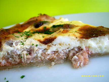 recette tarte au thon