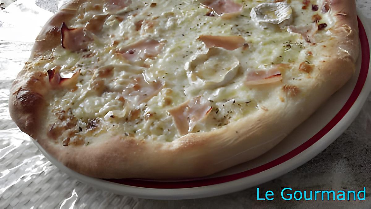 recette Pizza Chèvre Miel de Thym