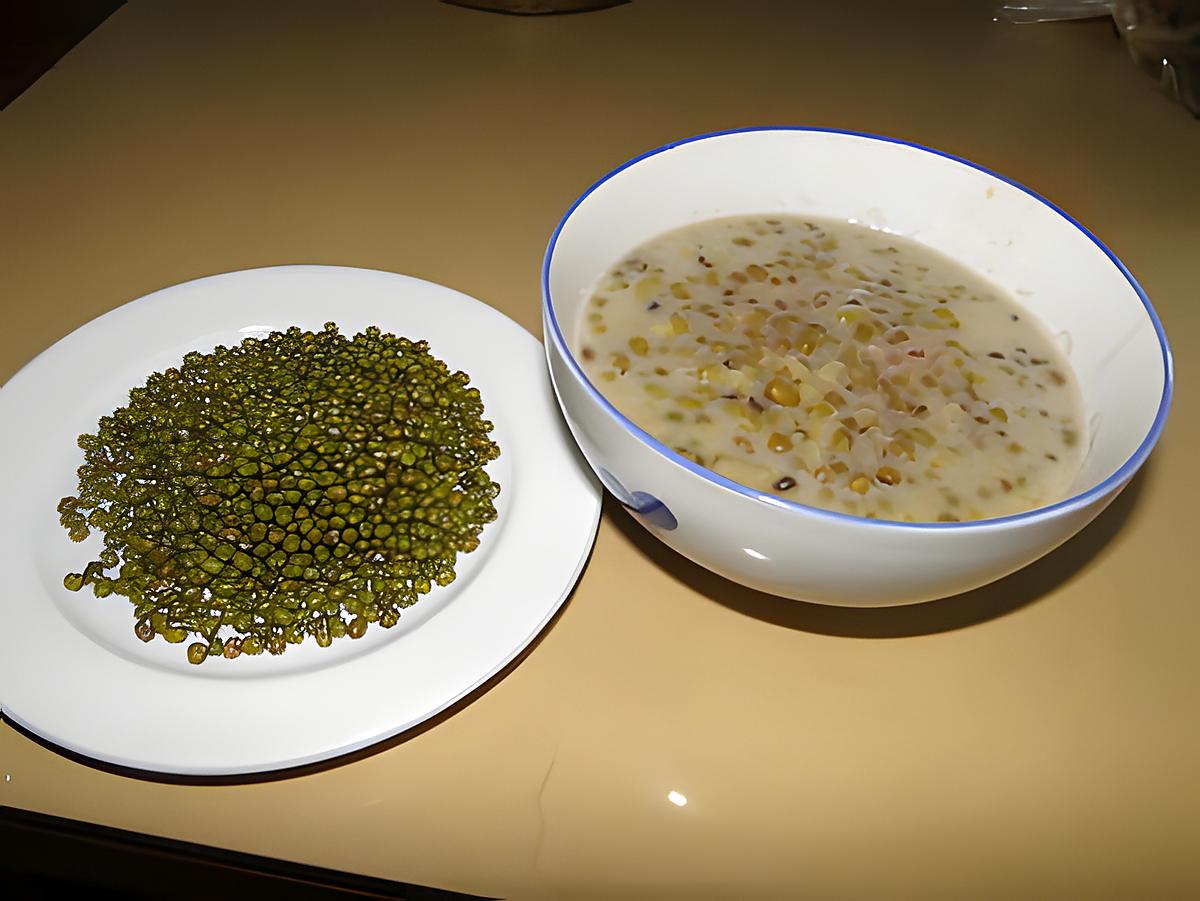 recette Porridge de haricots mung au lait de coco