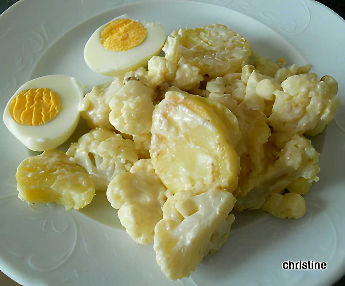 Recette Choux Fleur Pomme De Terre Vapeur Cookeo Recette de Recette de légumes : choux-fleurs, pommes de terre sauce