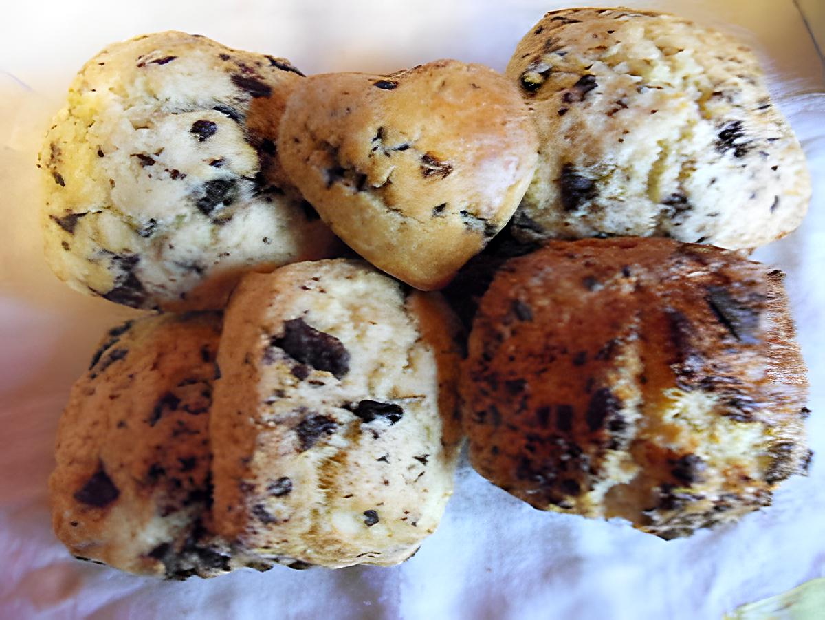 recette Scones aux...Pépites de chcoclat....Miam !!!