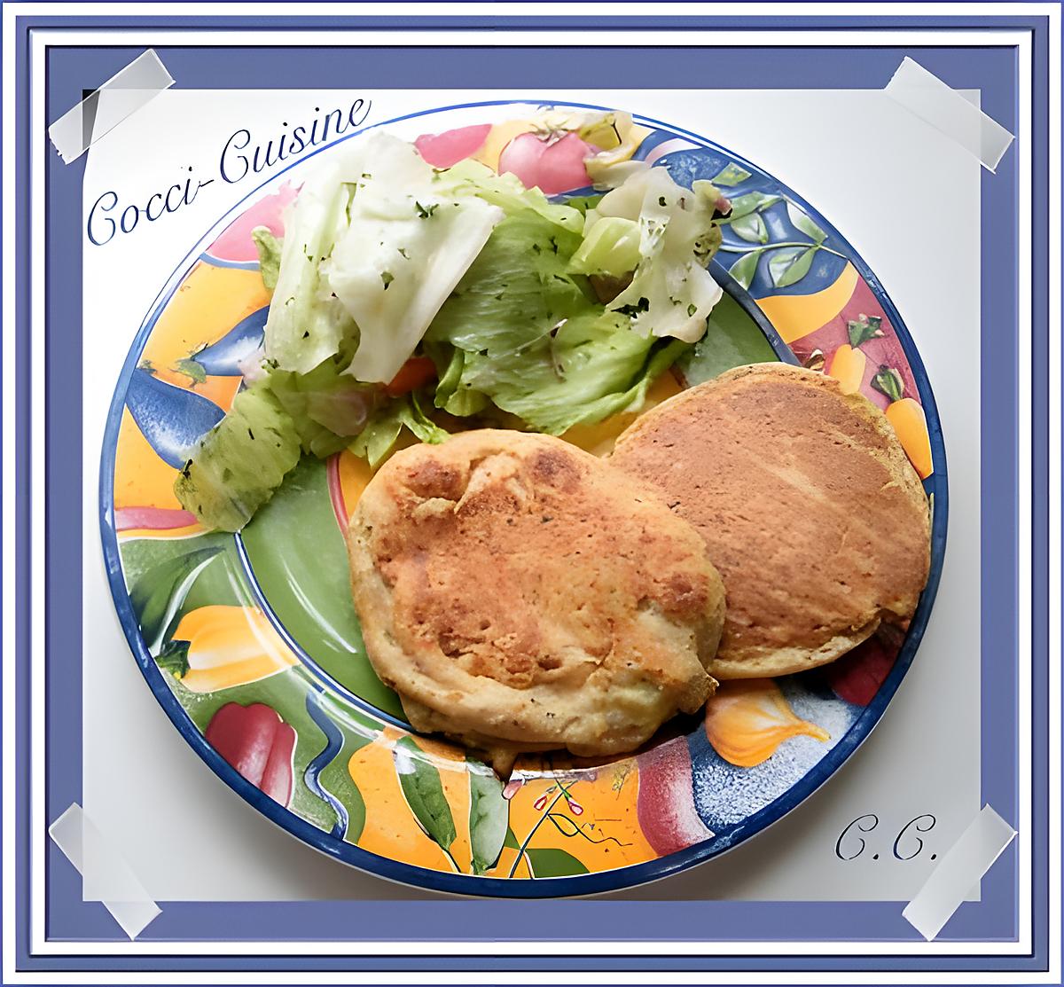 recette Galettes pomme de terre  jambon-fromage