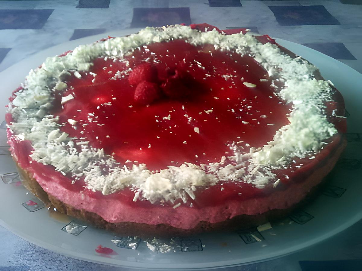 recette mon bavarois speculos framboises