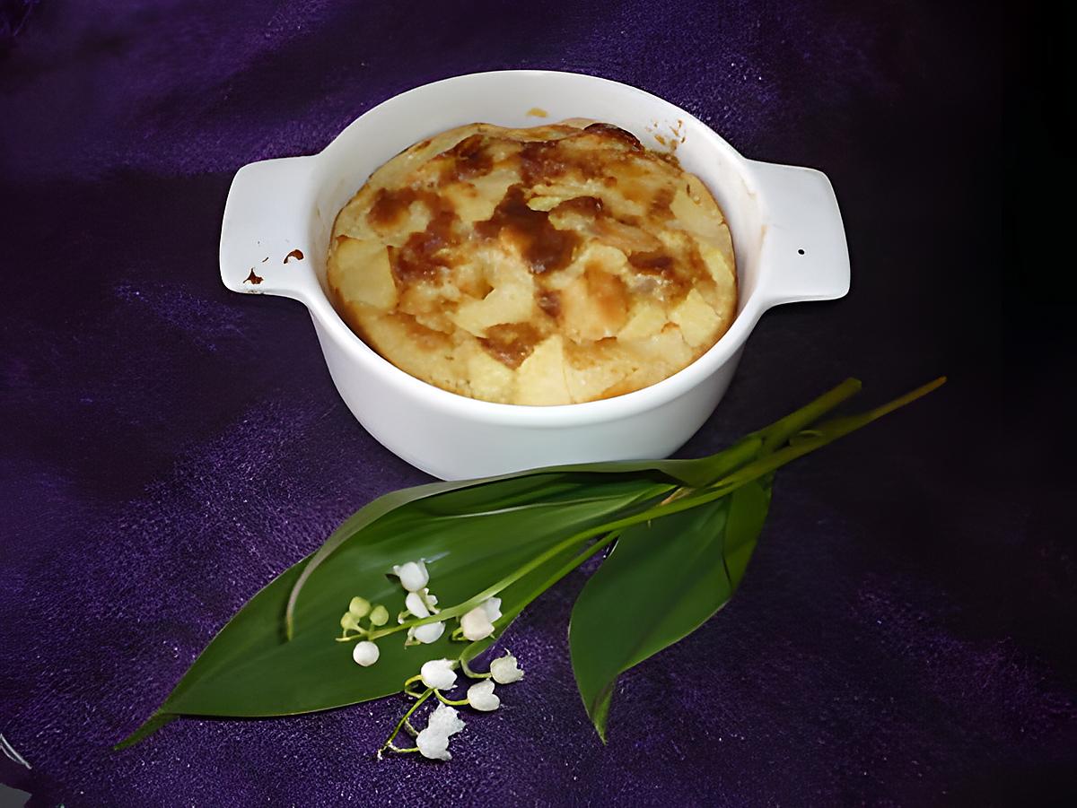 recette Clafoutis pommes/amandes