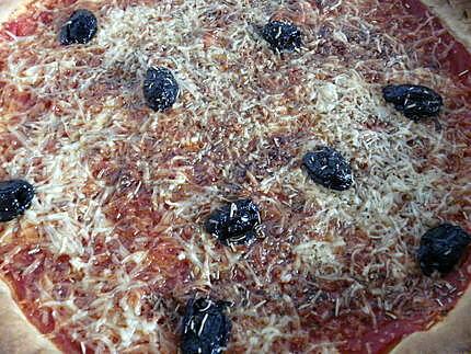 recette Tarte salée façon pizza express