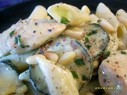 recette poulet sauté aux pennes