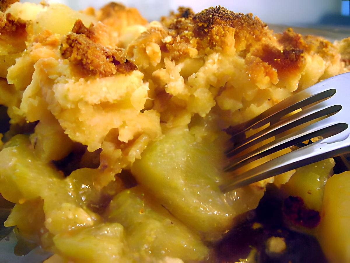 recette Crumble de chouchou au Cumin