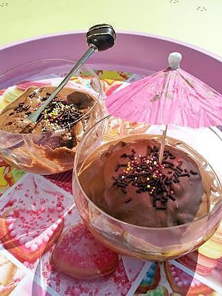 recette Mousse au chocolat italienne au mascarpone