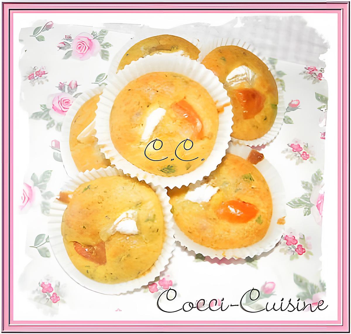 recette Mini cakes chèvre-jus de carottes