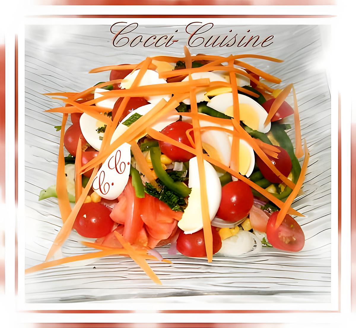 recette Salade composée miam miam