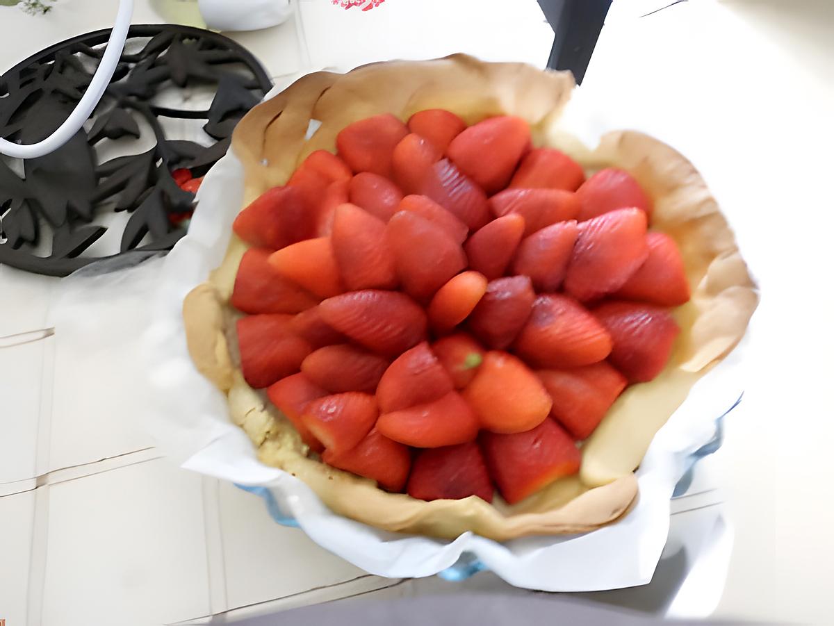 recette ma tarte aux fraises