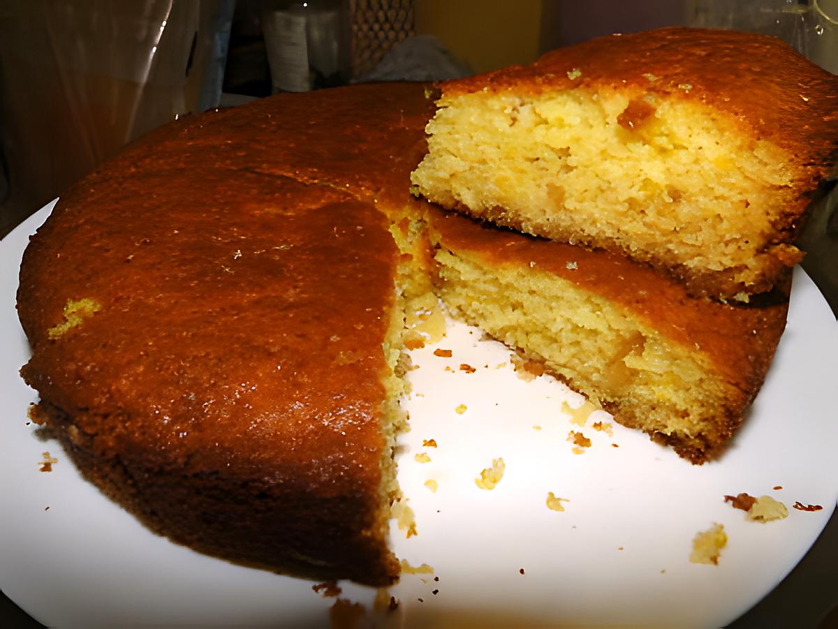 recette Gâteau noix de coco, gingembre et citron vert