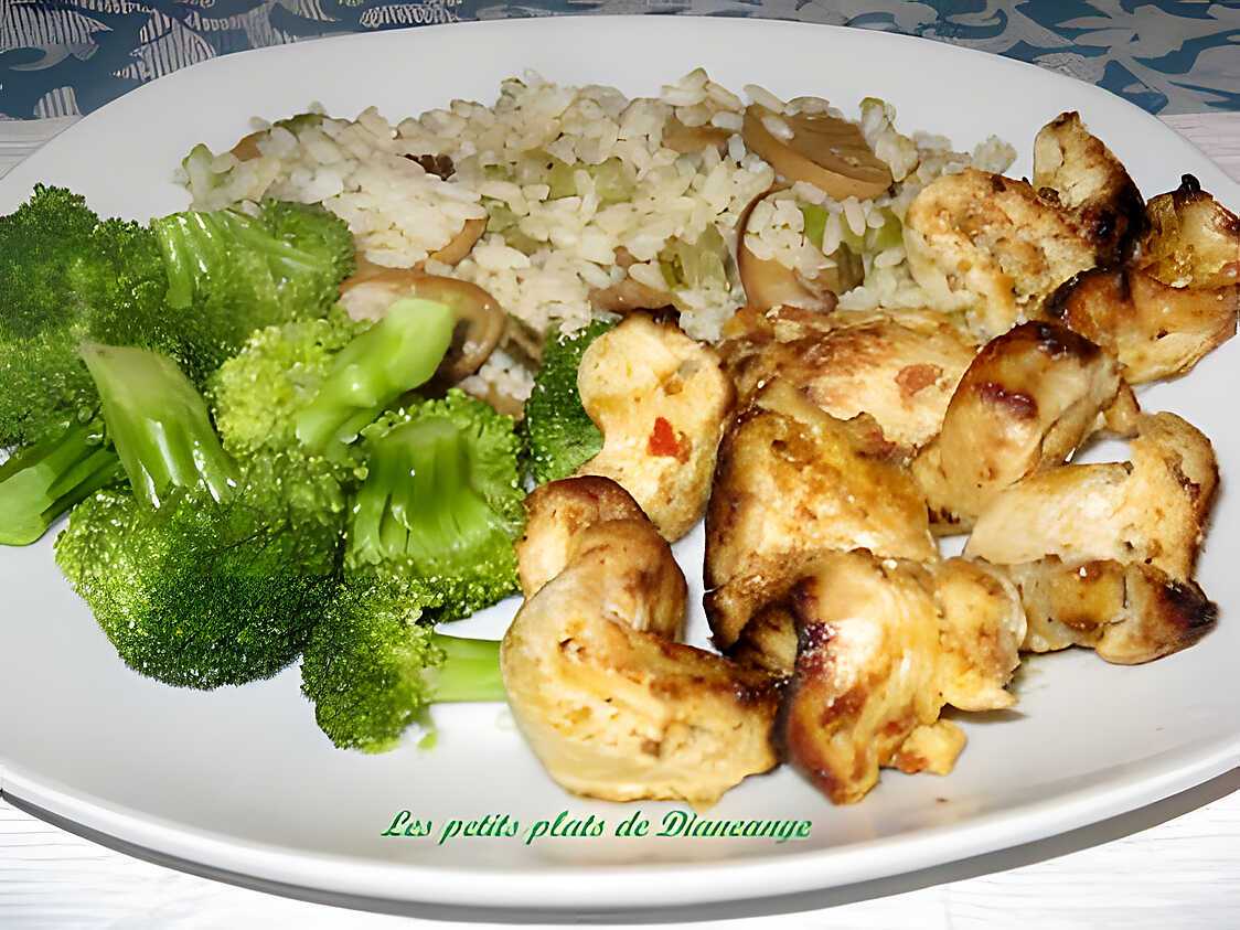 Lanières de poulet aux tomates confites et origan