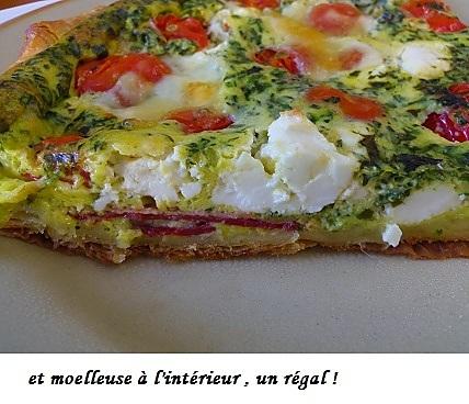 recette Quiche aux magrets  de canard gras séchés