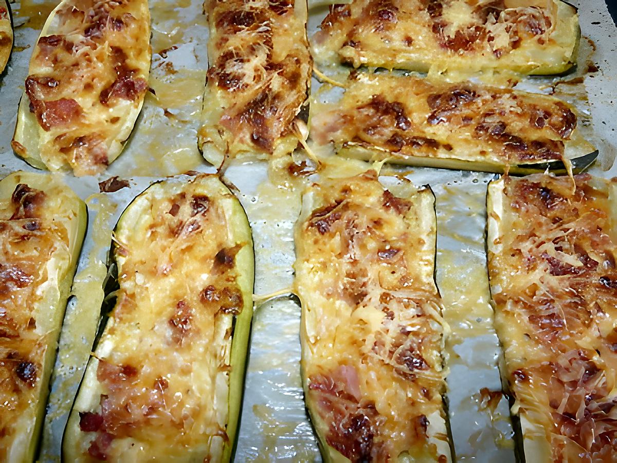 recette Courgettes farcies