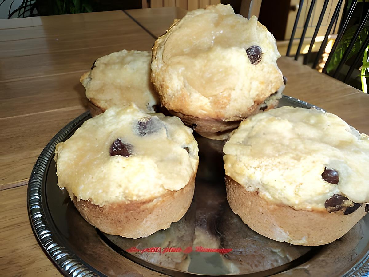 recette Muffins strudels aux bananes et chocolat