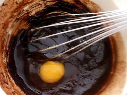 recette Tarte  marbrée...Vanille /Chocolat...parfumée au rhum...