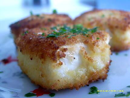 recette petits chèvres panés