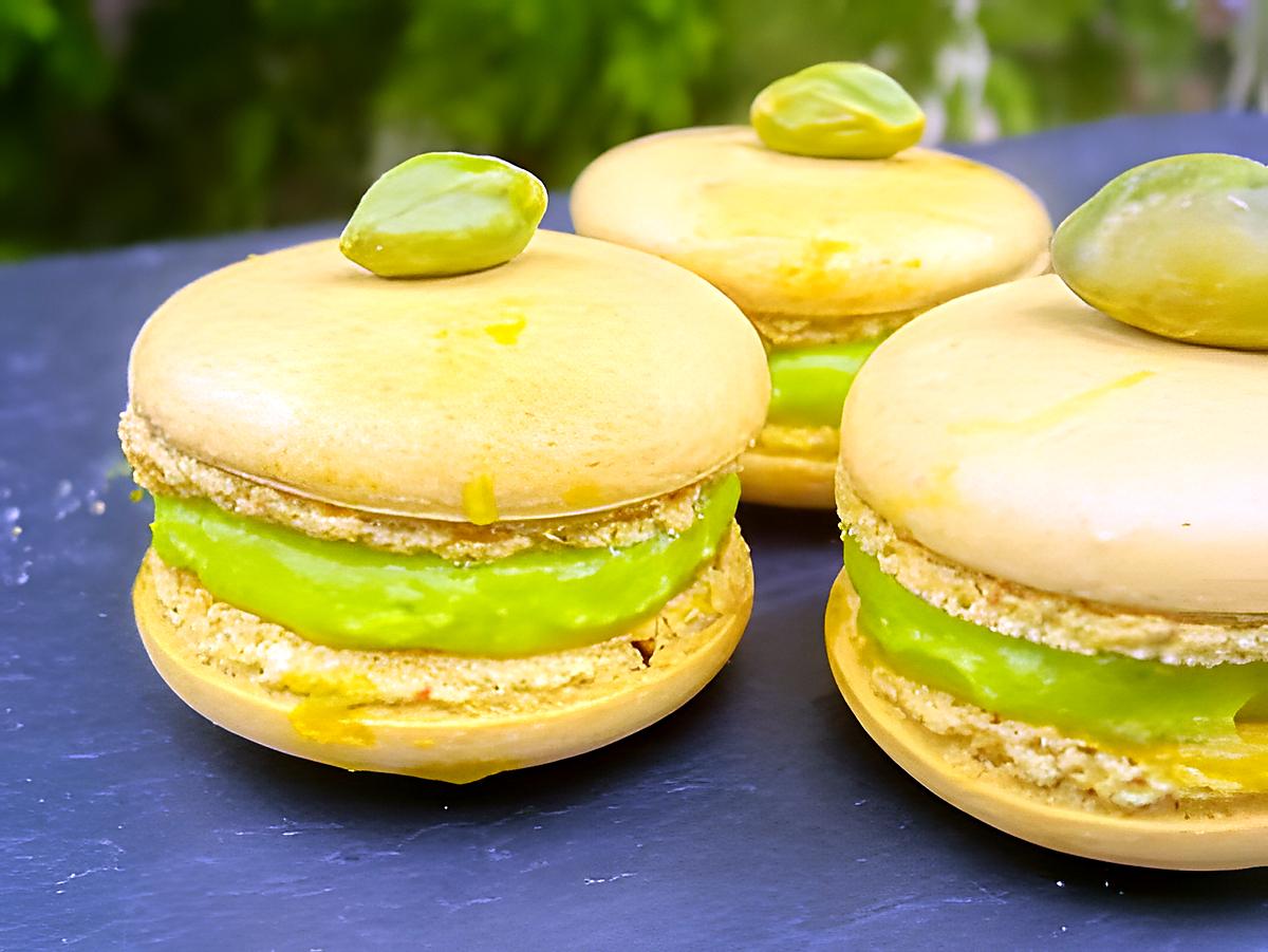 recette Macarons pistache