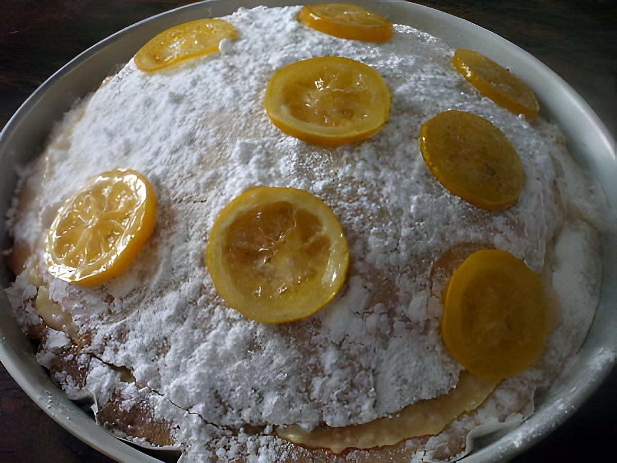 recette Délice au citron et amandes......et citron confits...