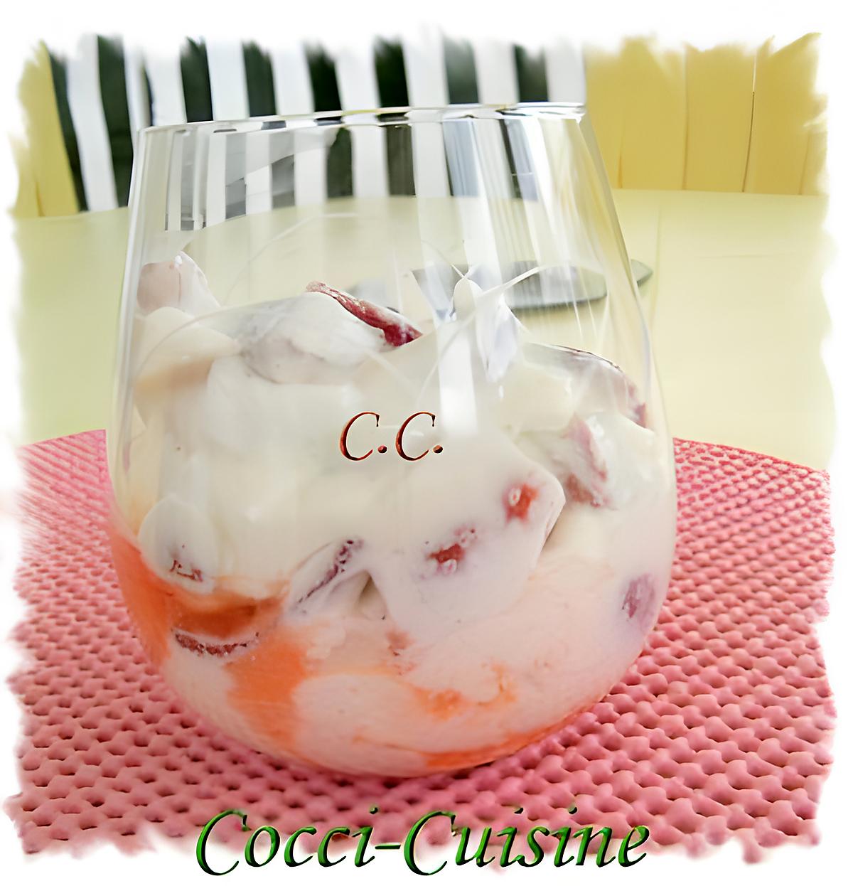 recette ETON MESS AUX FRAISES