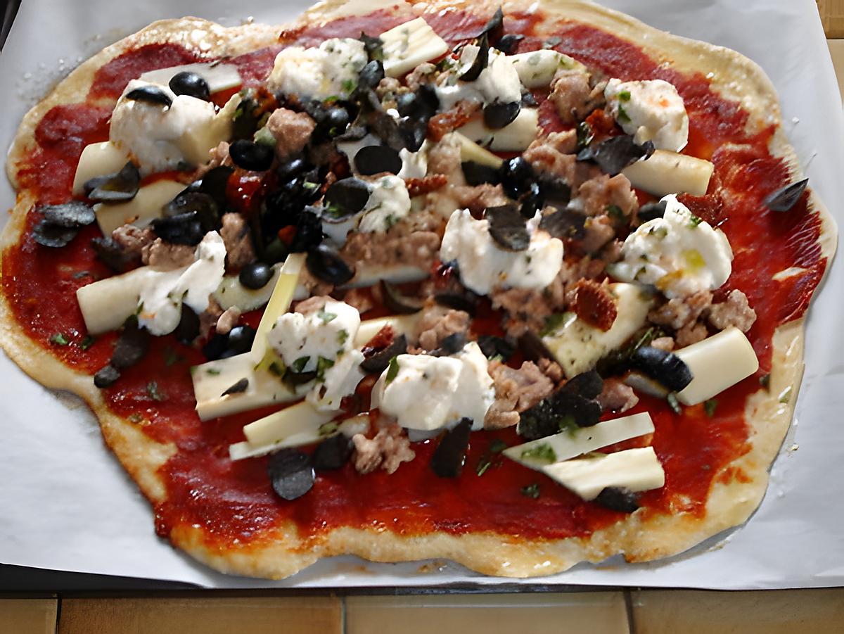 recette pizza maison