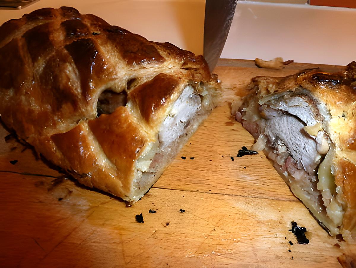 recette filet mignon de porc en croute